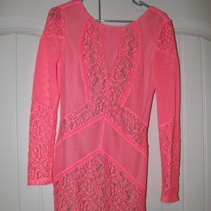 Pink Lace dress